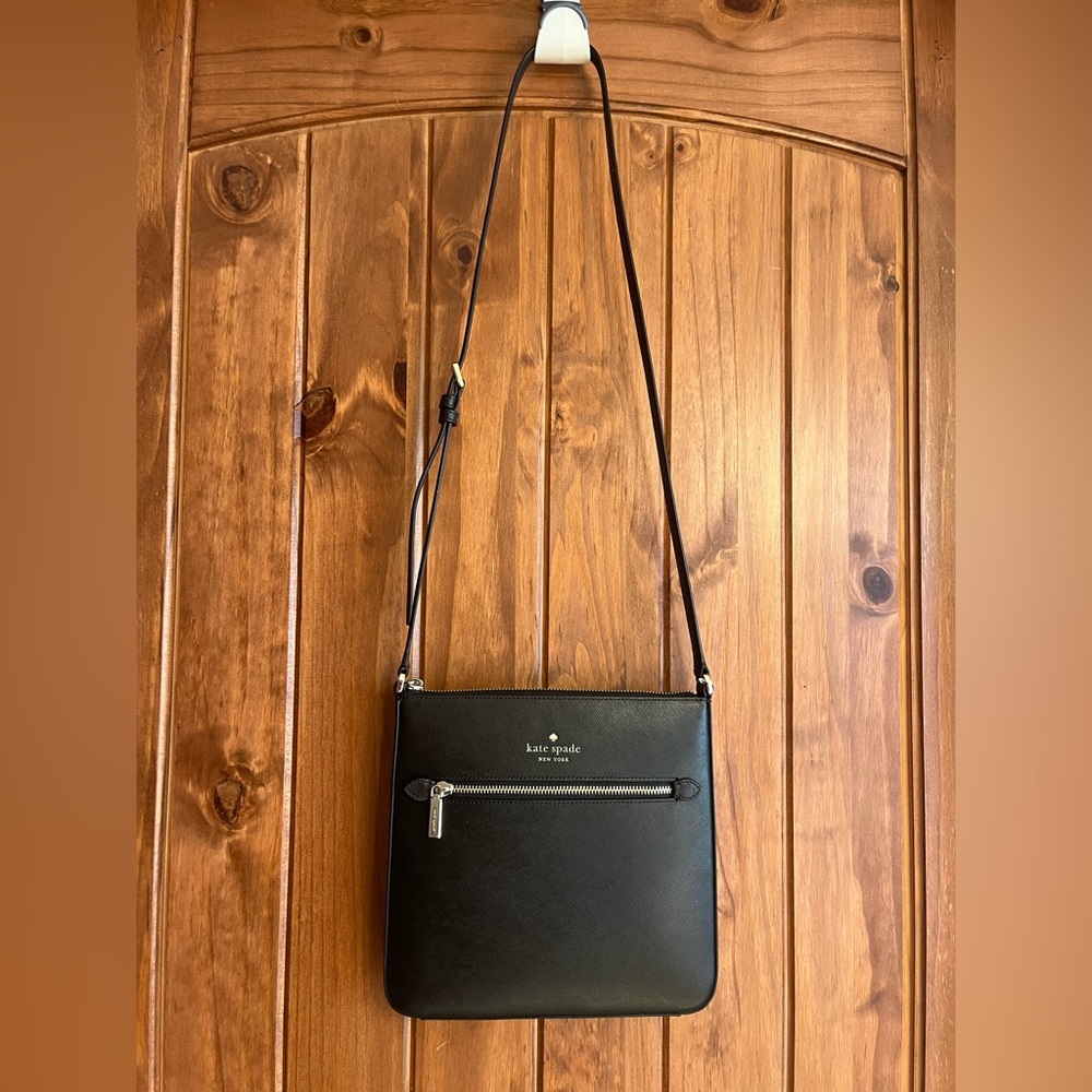 Kate Spade Black Messenger Bag